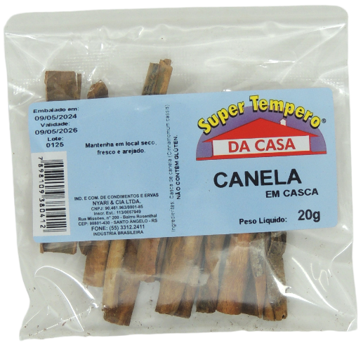 Canela em Casca